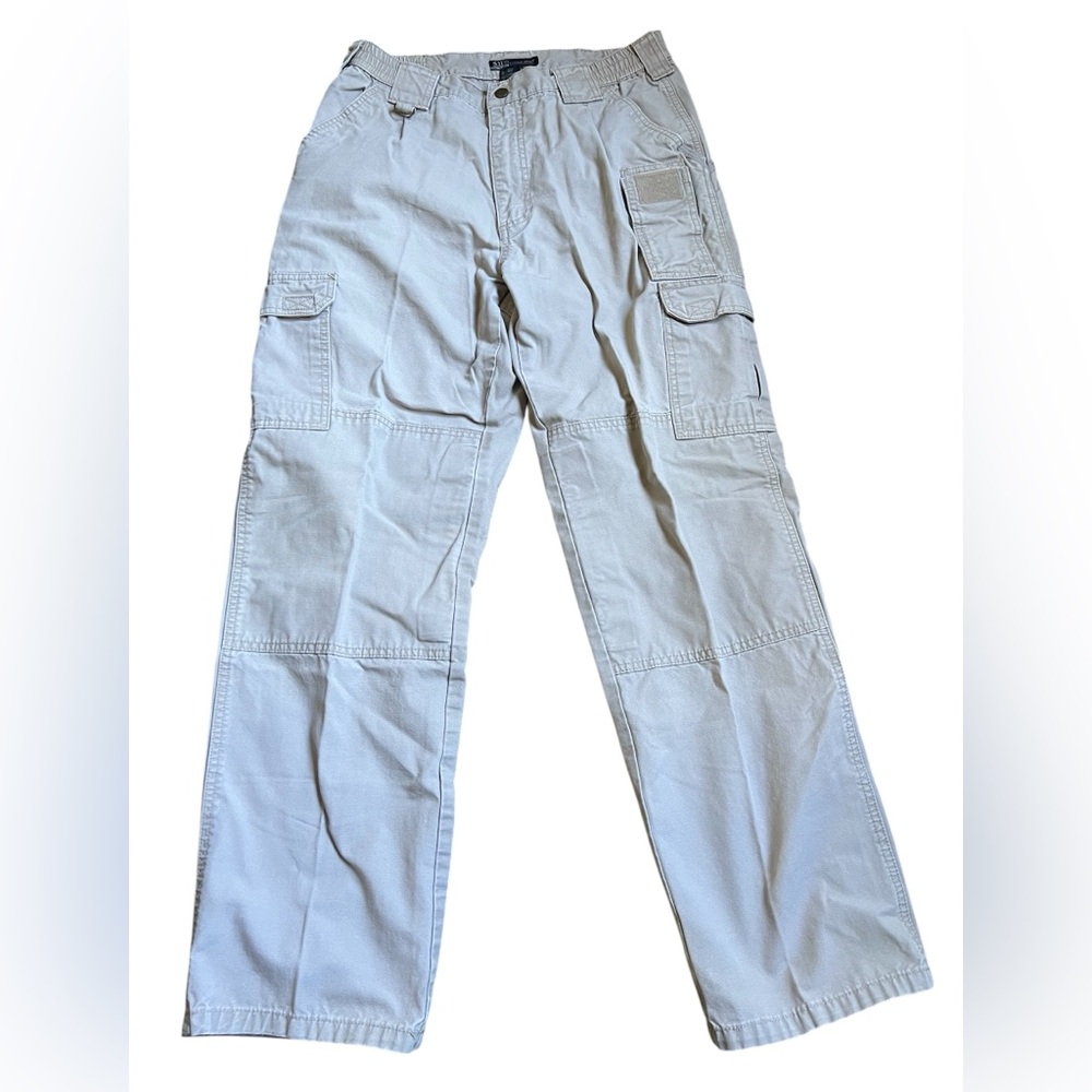 5.11 Tactical Series Cotton Canvas Mens Pants Khaki Size 32x32